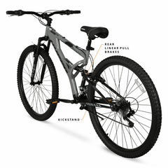 Hyper Bicycles 29" Men'S Havoc Mountain Bike, Gray