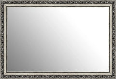 H - A Black&Gold Framed Rectangle Bathroom Mirrors for Wall, Wall Mounted Vintage Mirror Vertical or Horizontal Hanging for Living Room, Bedroom (40''X24''Vintage)