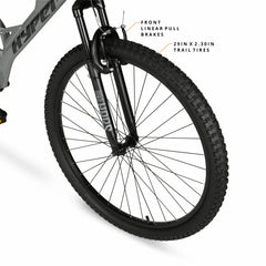 Hyper Bicycles 29" Men'S Havoc Mountain Bike, Gray