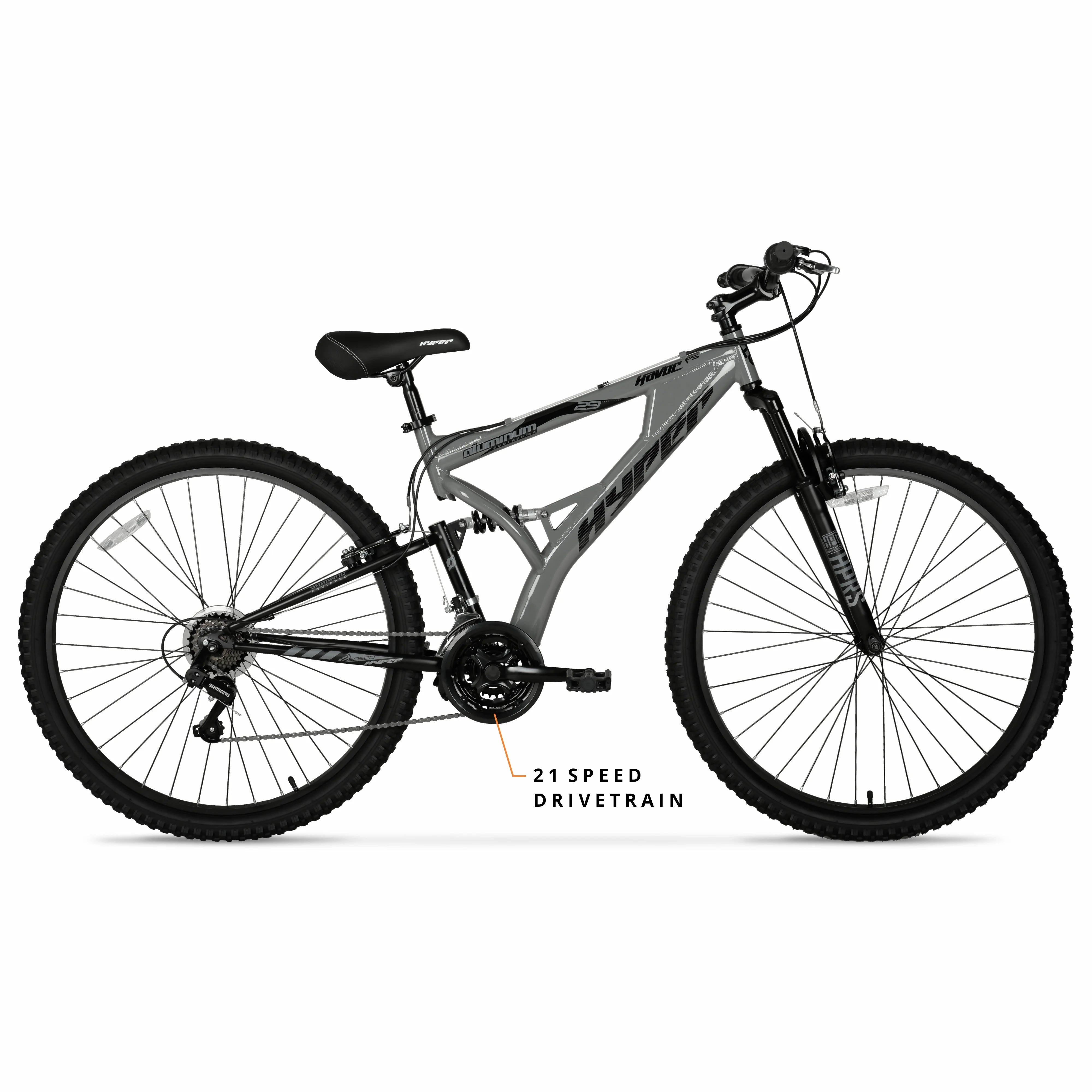 Hyper Bicycles 29" Men'S Havoc Mountain Bike, Gray